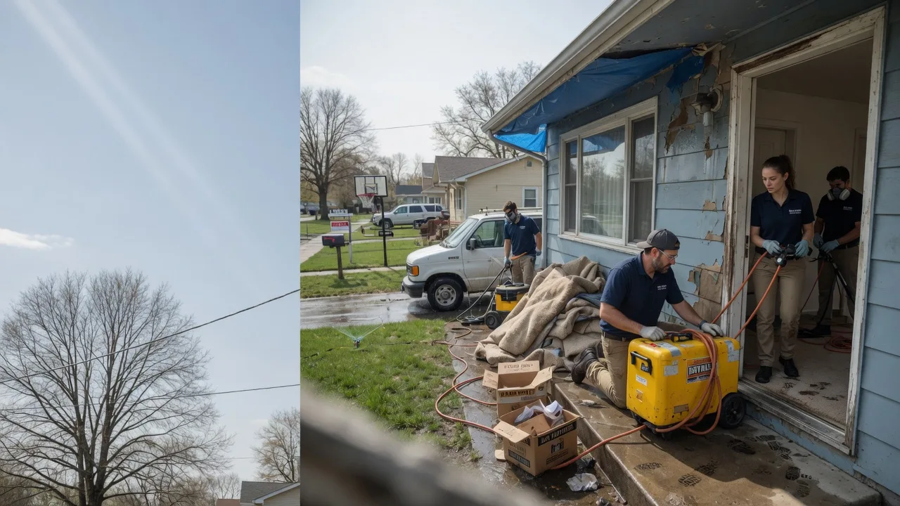 Basement Flood Cleanup in Oaks, PA near me